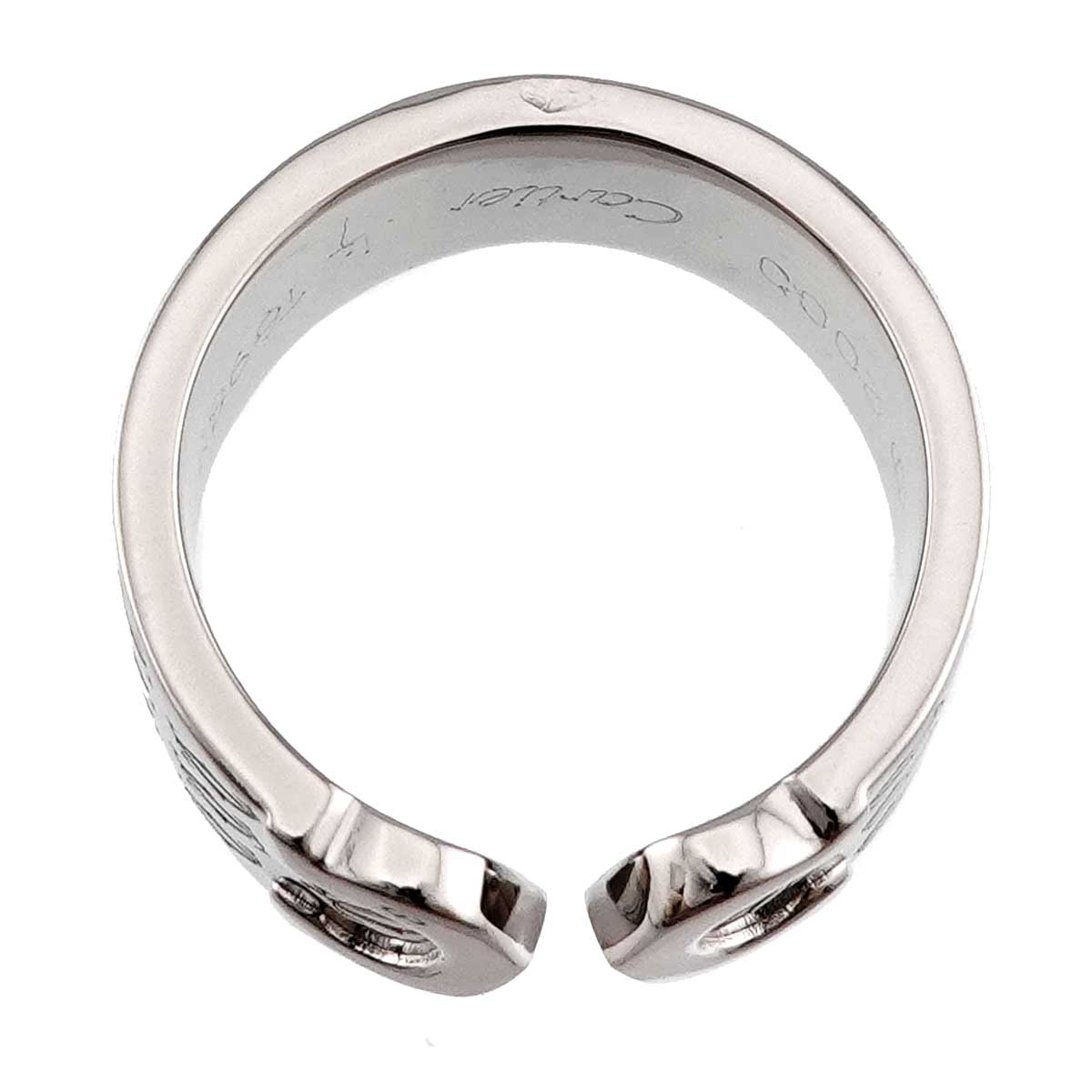 C2 Ring 18K White Gold 750 size49 4.5-4.75(US)