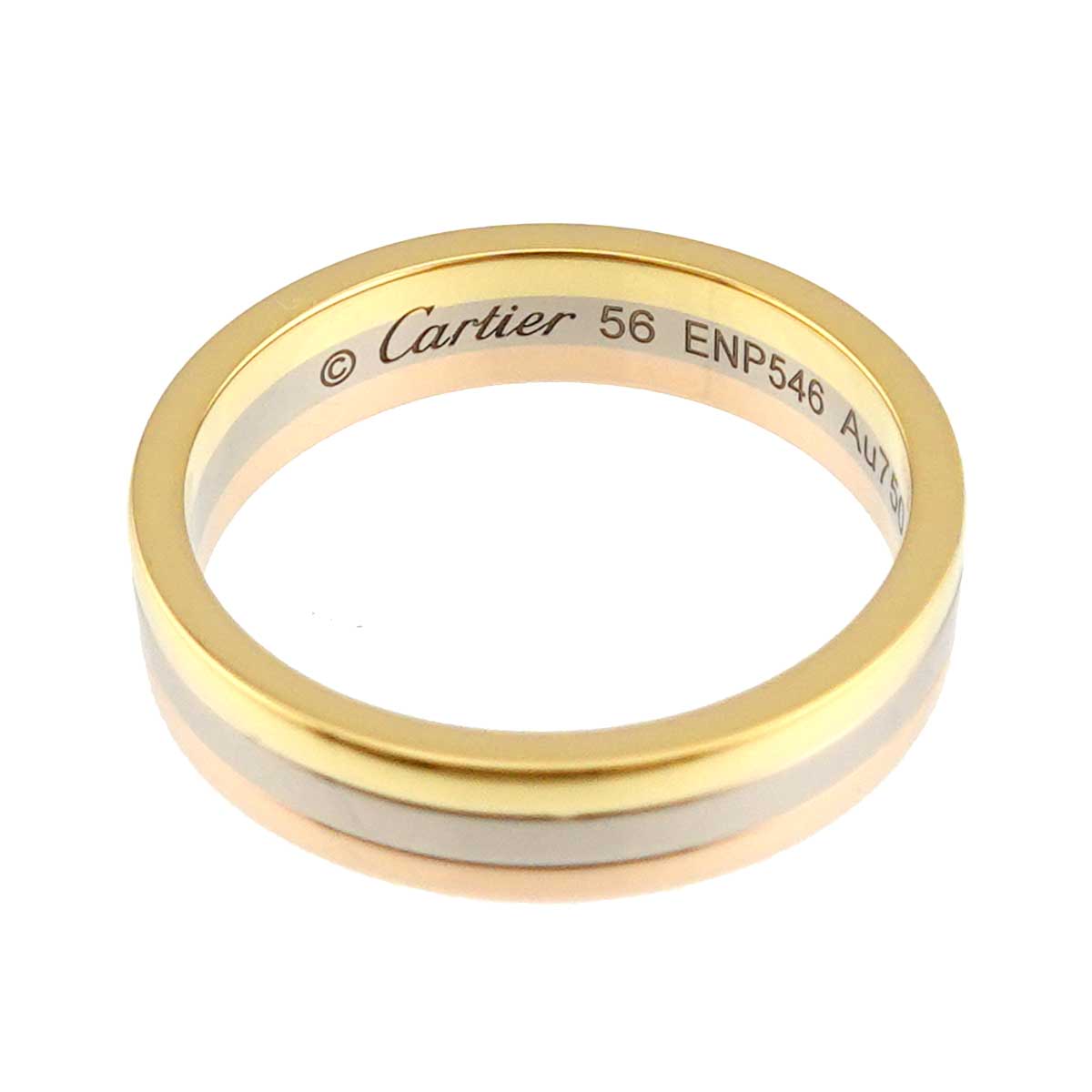 Vendome Ring 18K YG WG PG 750 size56 7.25-7.5(US)