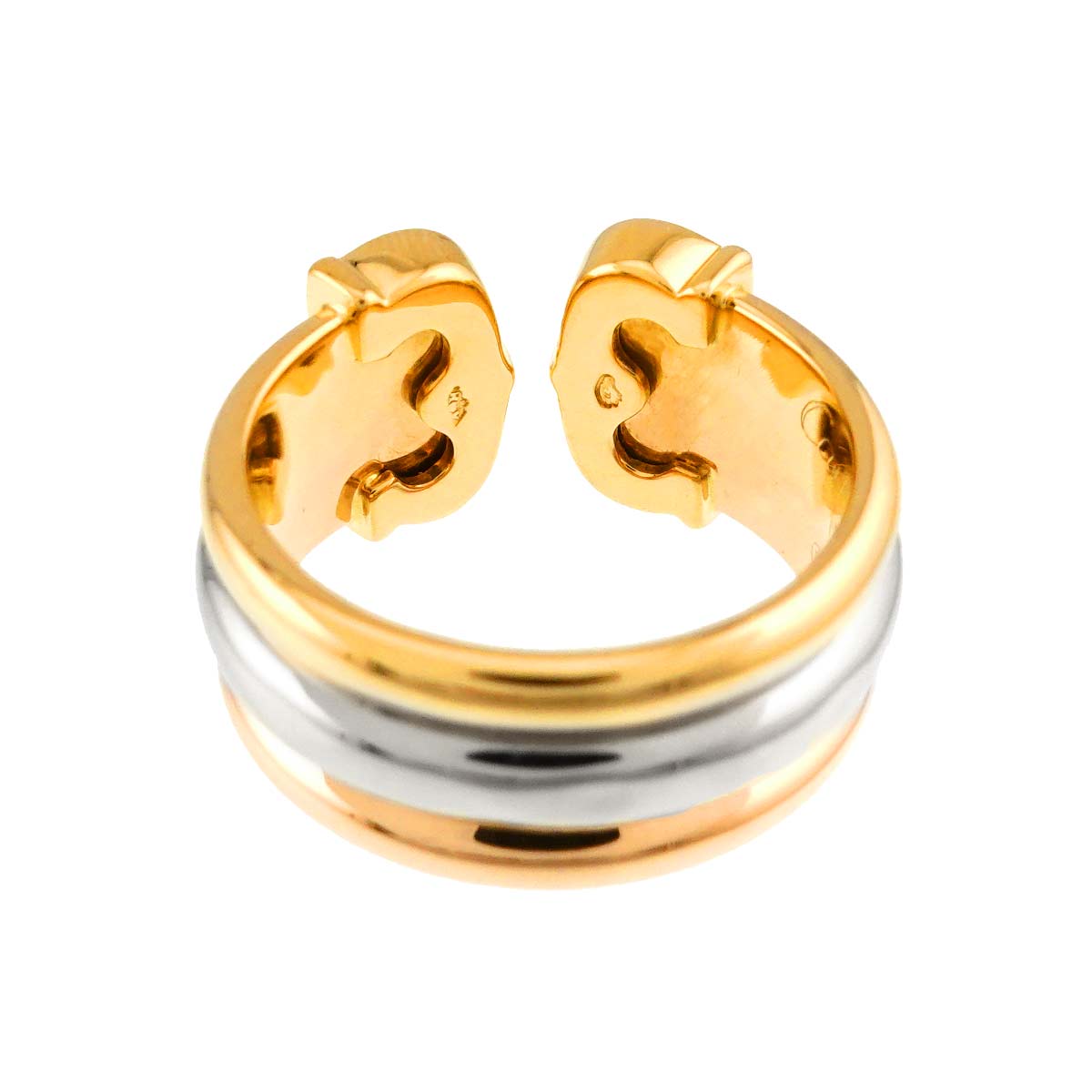 C2 Ring 18K YG WG PG 750 Size51 Size6(US)