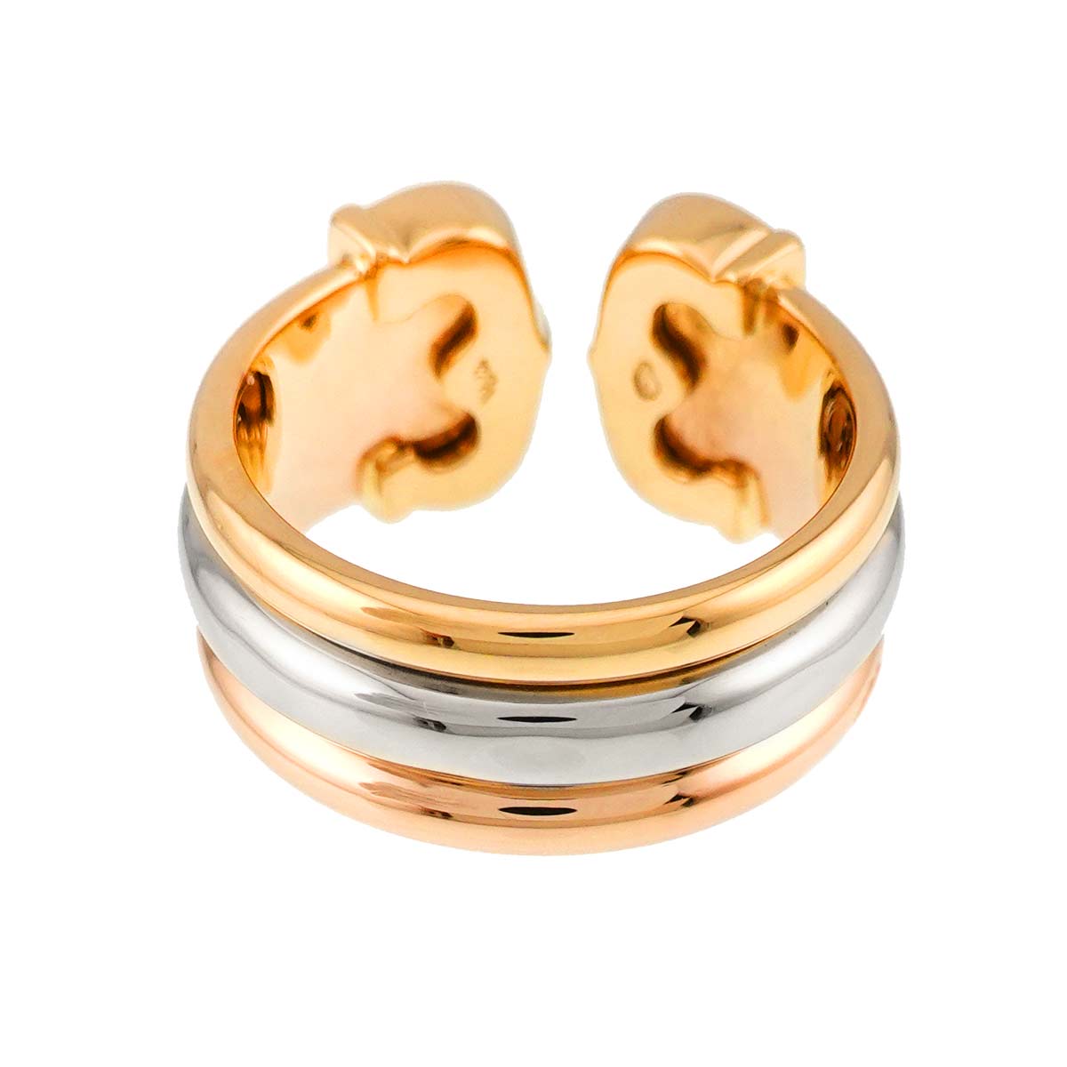 C2 Ring 18K YG WG PG 750 Size51 Size6(US)