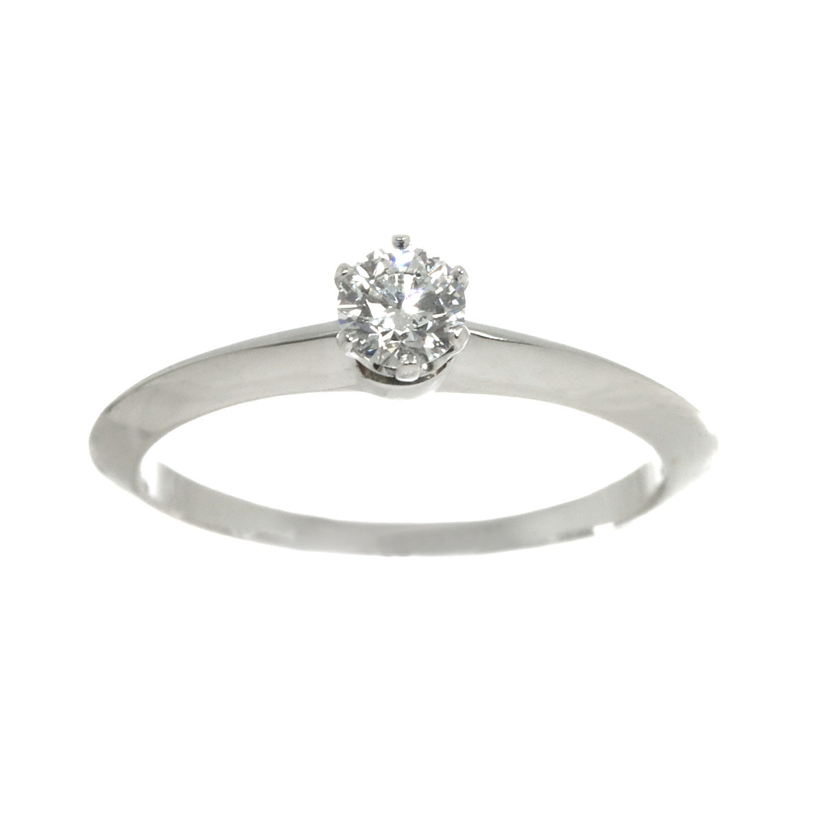 Diamond 0.21ct F/VS1 Ring Pt 5-5.25(US)