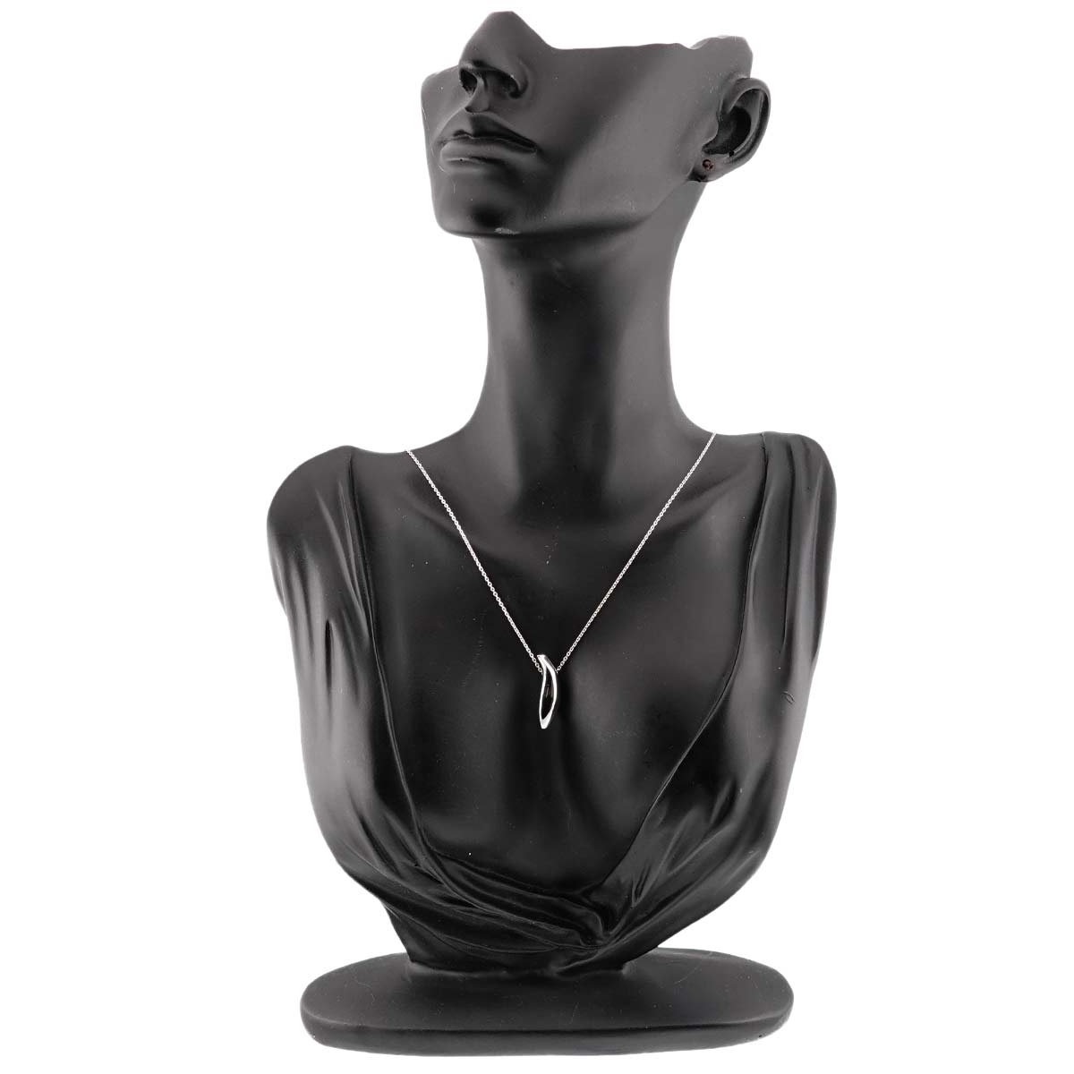 Frank Gehry Fish Necklace 18K White Gold 750