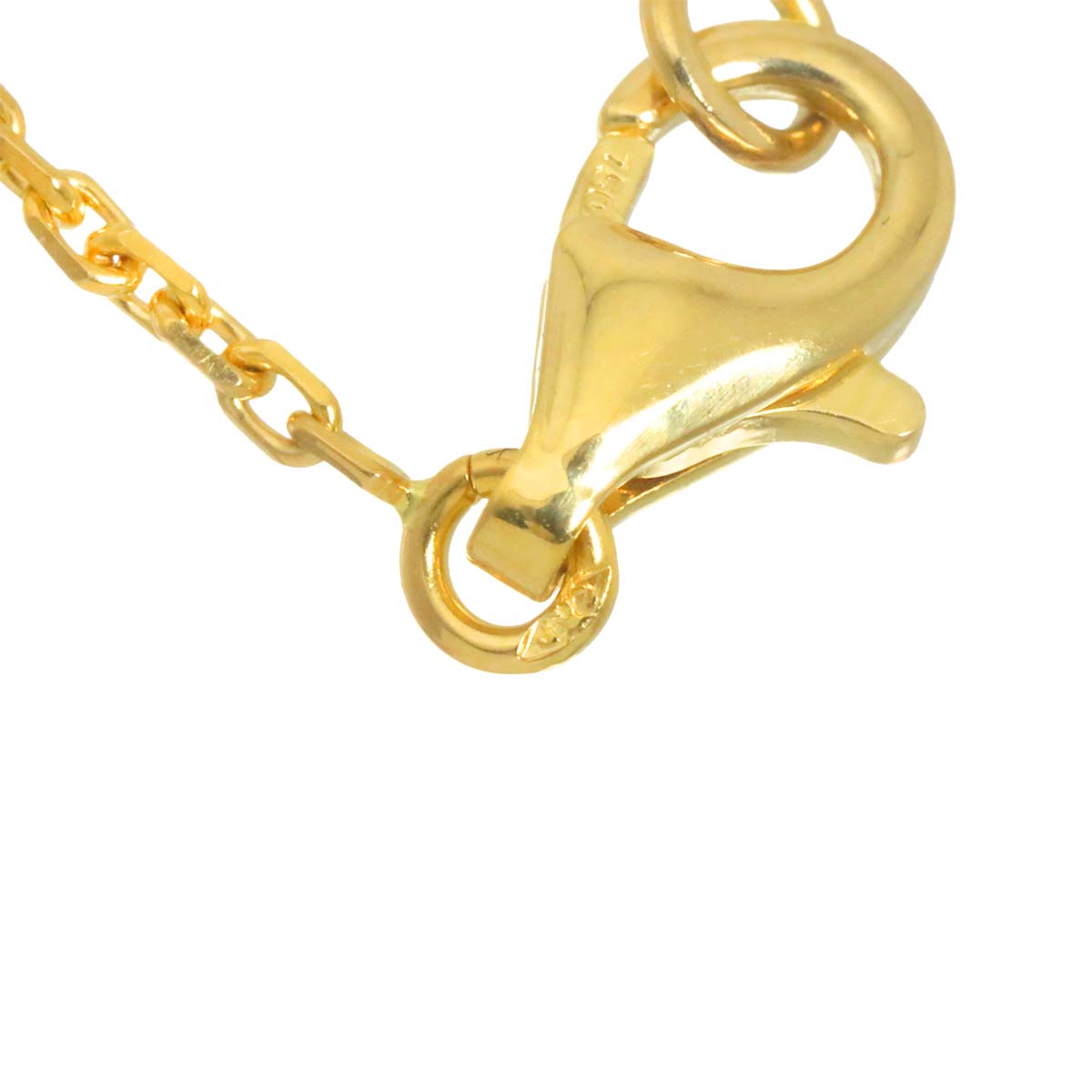 Vintage Alhambra Onyx Necklace 18K YG 750