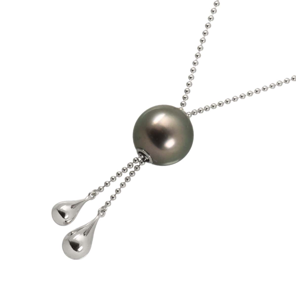 South Sea pearl Akoya Pearl Necklace 18K White Gold 750