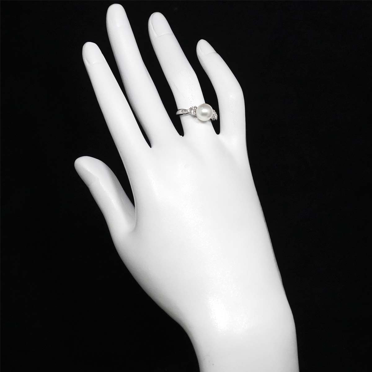 Akoya Pearl 8.0mm Ring Platinum size5.75-6(US)