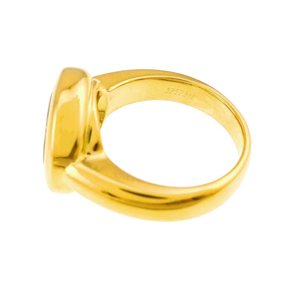 Happy Diamond Diamond Ring 18K YG 750 Size5.25(US)