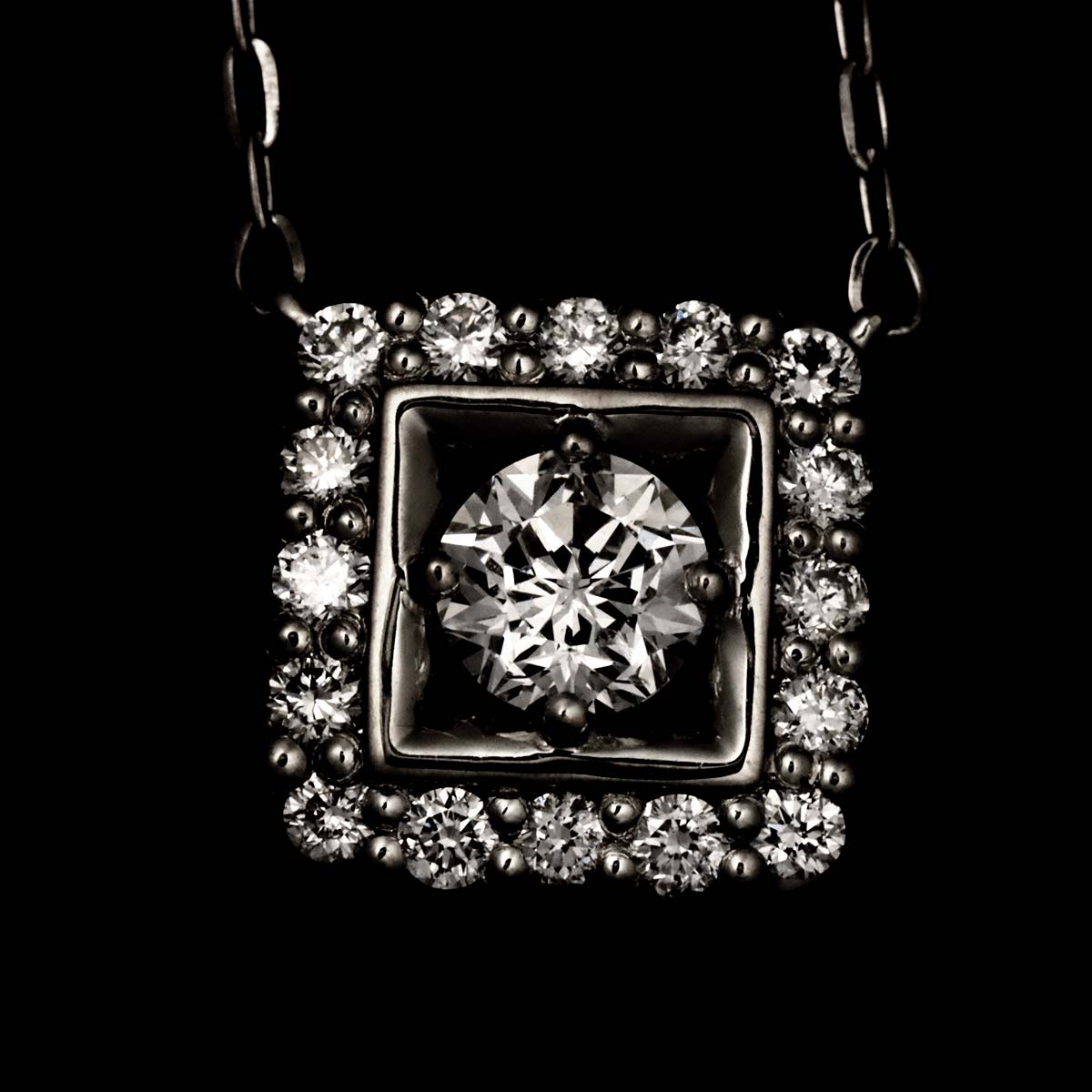 Star Diamond 0.14/0.193ct Necklace Pt Platinum