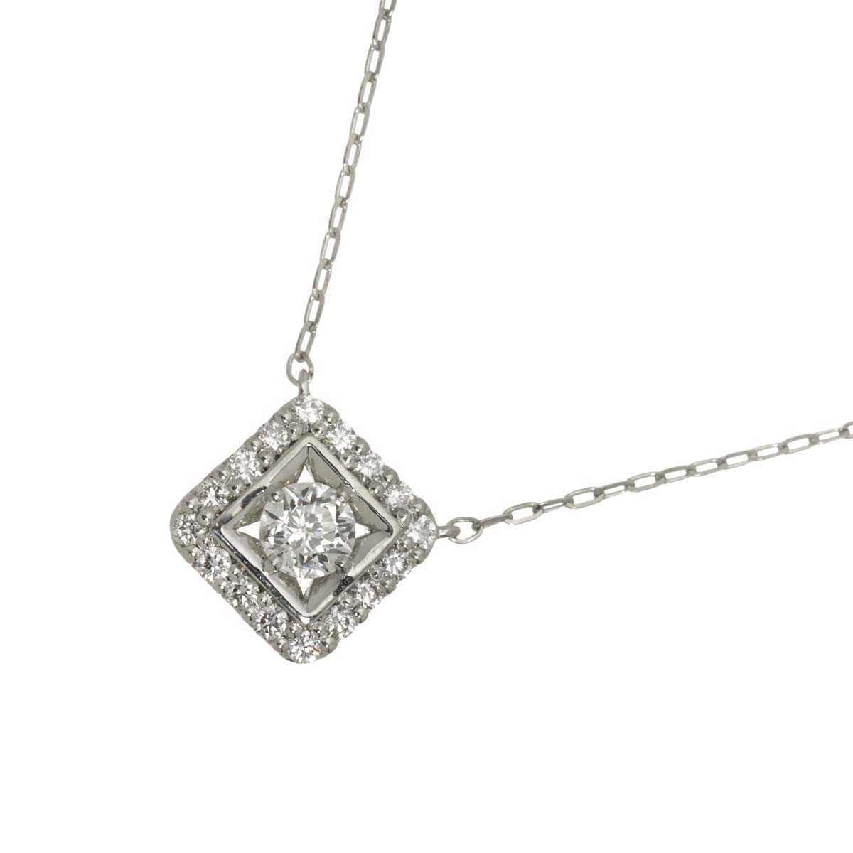 Star Diamond 0.14/0.193ct Necklace Pt Platinum