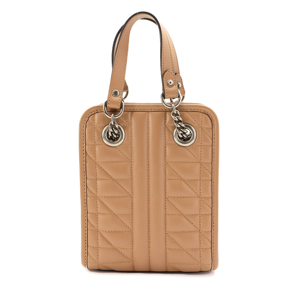 GG Marmont Quilting Mini Hand Shoulder Bag Beige 696123