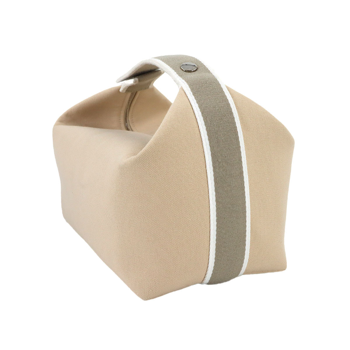 Bride a Brac GM Hand Bag Toile H Naturel Pouch