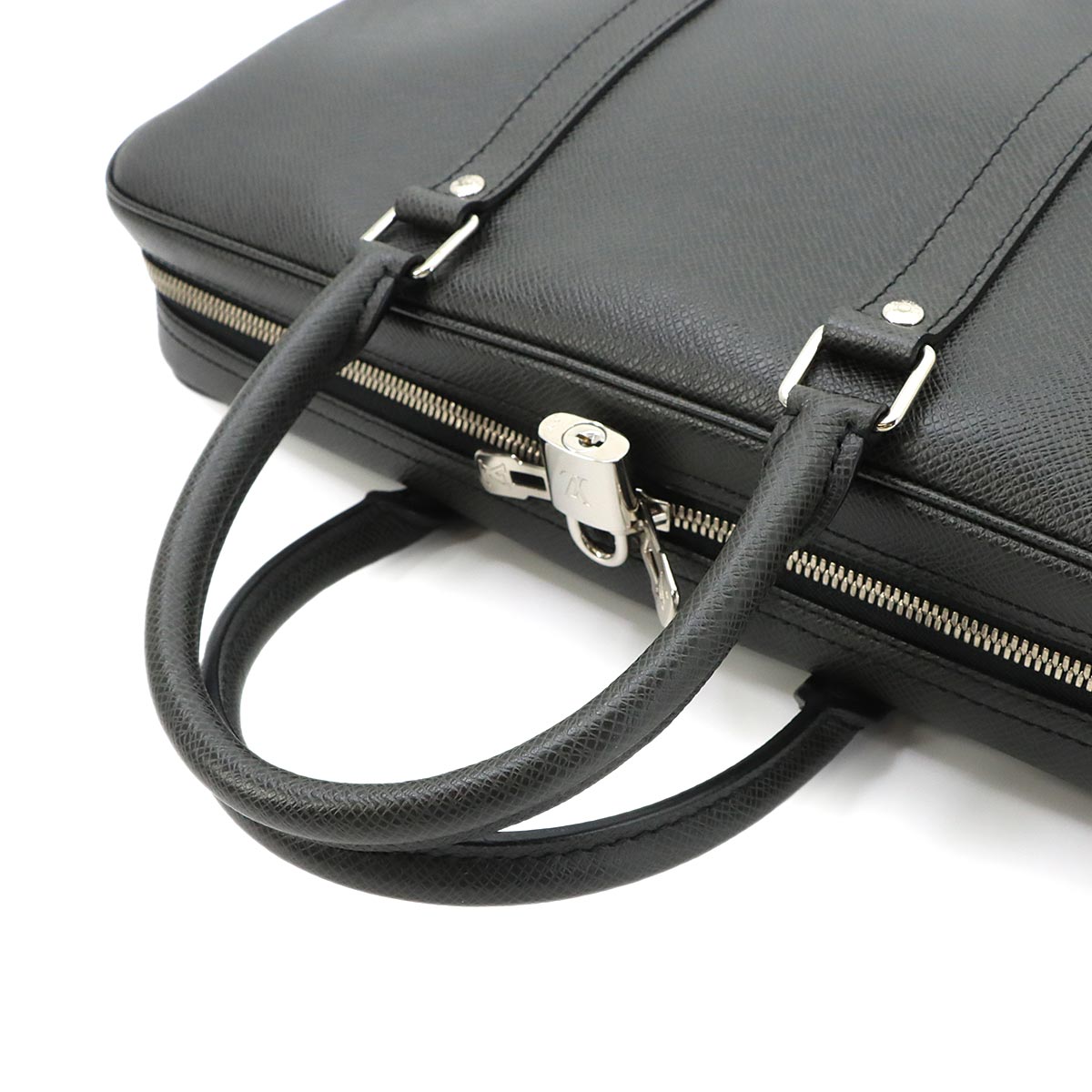 Taiga PDV PM 2way Briefcase Shoulder Bag Leather M30638