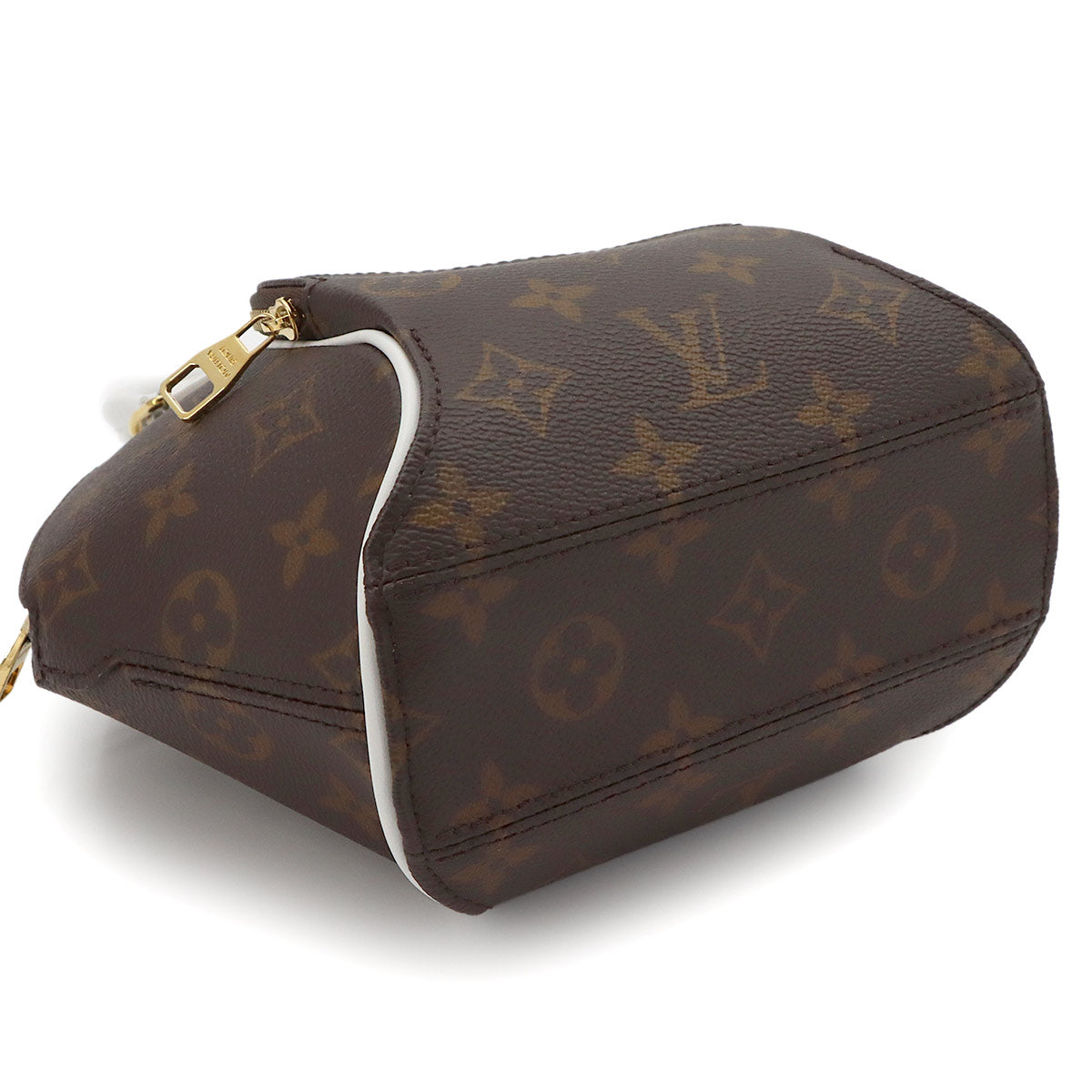 Monogram Ellipse BB Hand Shoulder Bag Brown White M20752