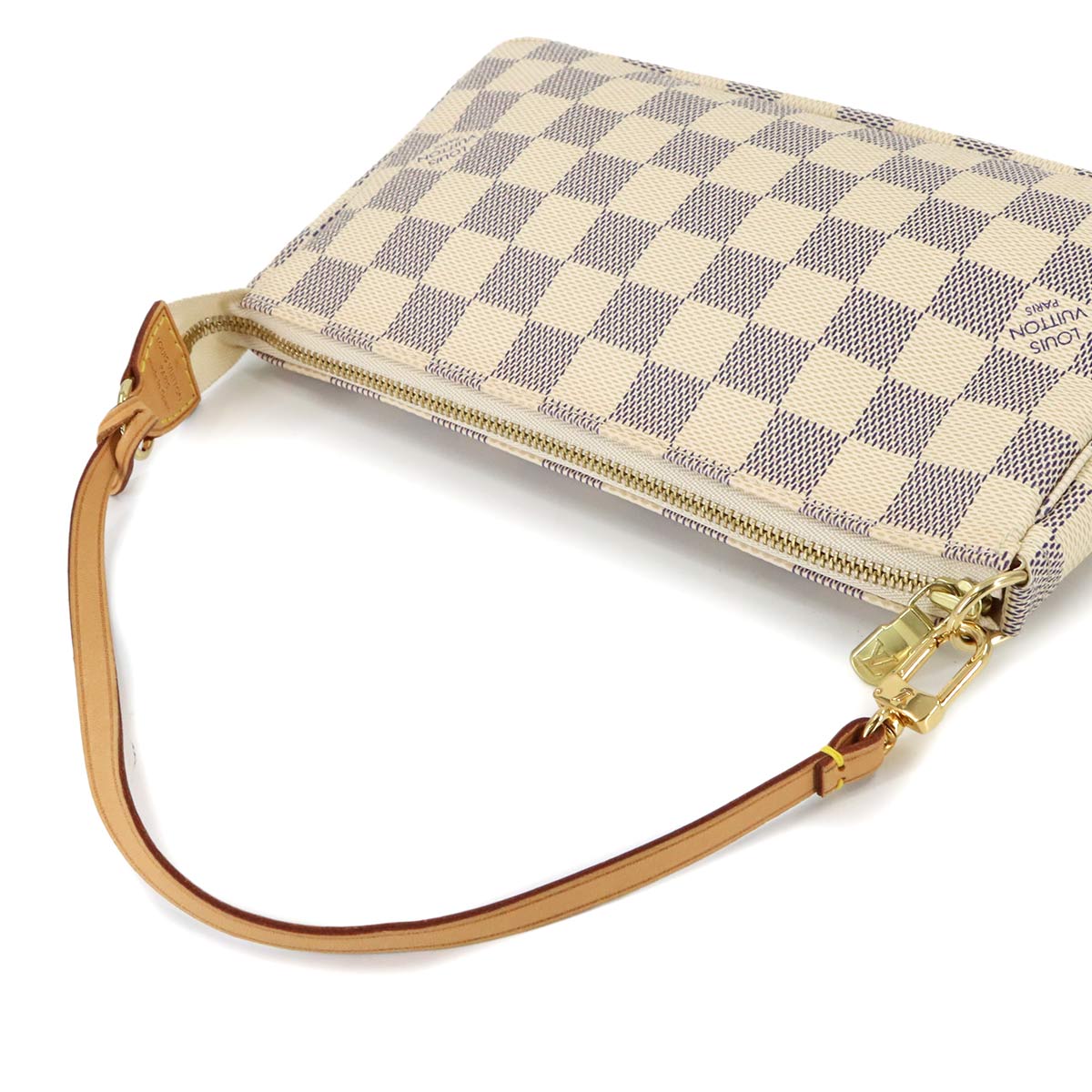Damier Azur Pochette Accessoires Pouch N41207 Purse