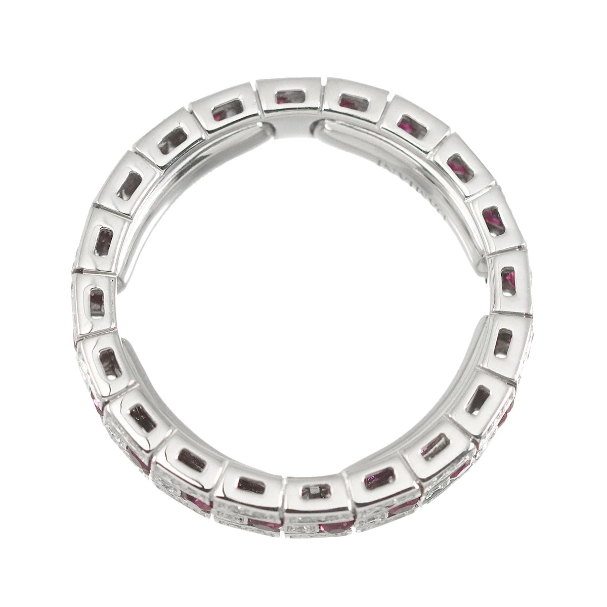Belle Epoque Diamond Ring 18K WG 750 Size6-6.25(US)