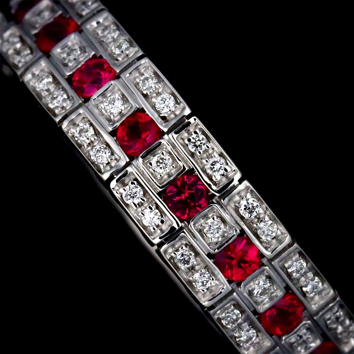 Belle Epoque Diamond Ring 18K WG 750 Size6-6.25(US)