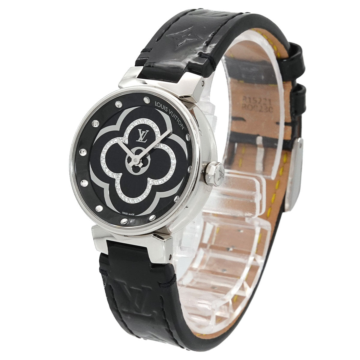 Tambour Moon Divine QA018Z Quartz Diamond Ladies Watch