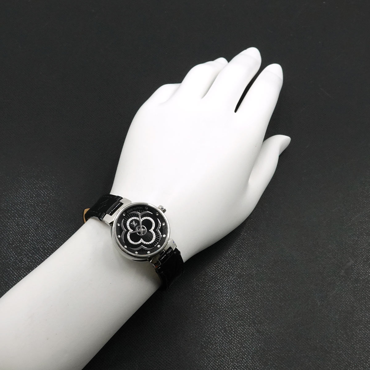 Tambour Moon Divine QA018Z Quartz Diamond Ladies Watch