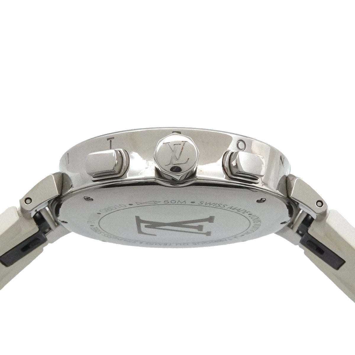 Tambour Moon Star Q8D10 Chronograph Date Silver Dial