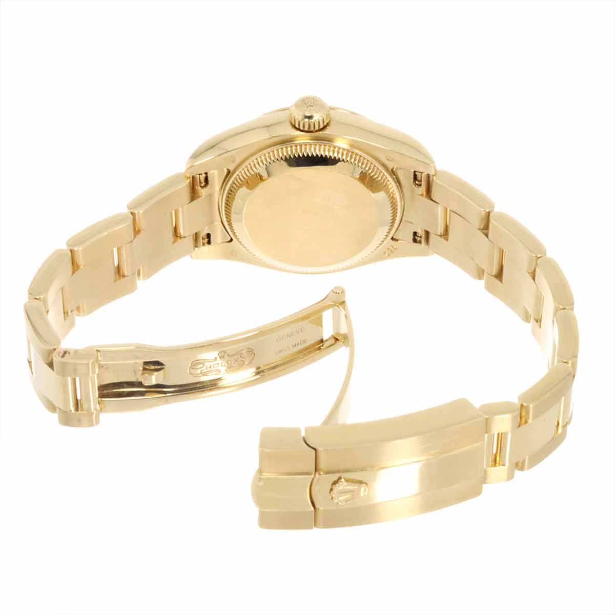 Datejust 179168 Serial K 750 YG Gold Dial Ladies Watch