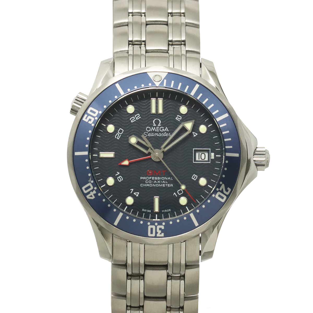Seamaster 300 GMT Professional Co-Axial 2535 80 Navy Dial Mens
