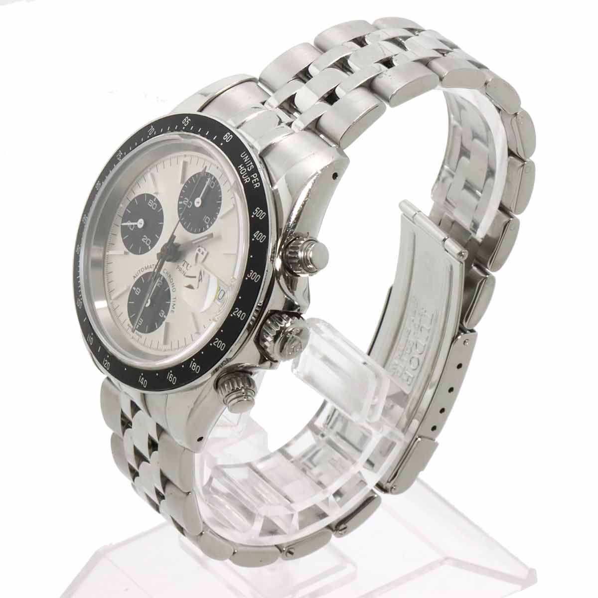 Chrono Time 79260P Chronograph Date Automatic Silver Dial