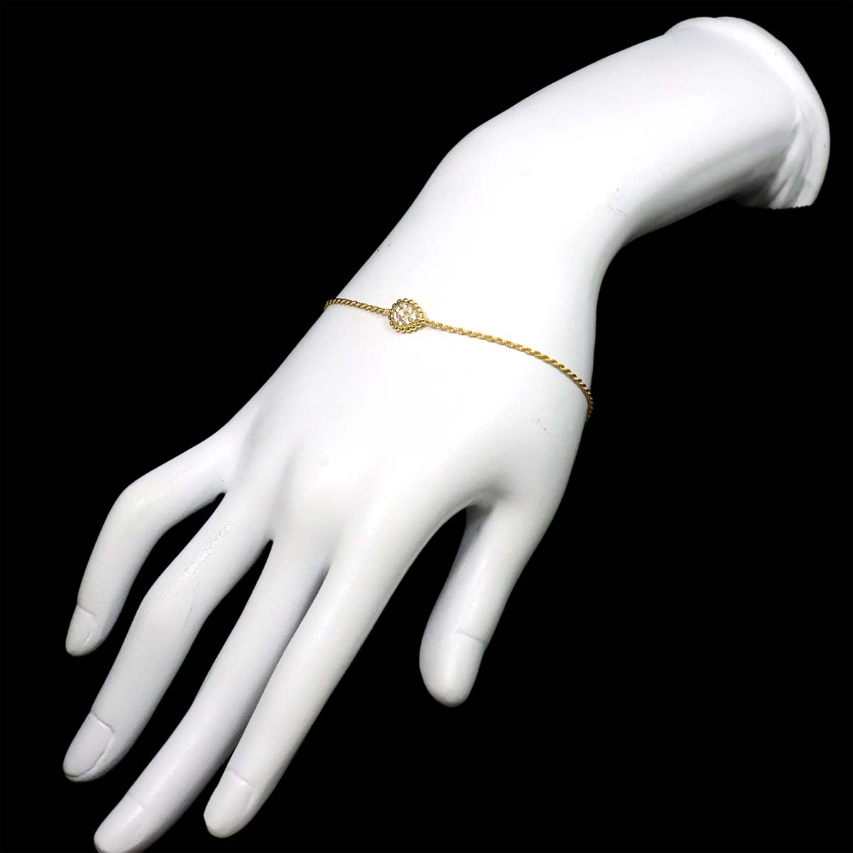 Serpent Boheme Diamond Bracelet XS 18K YG 750 Size17.5