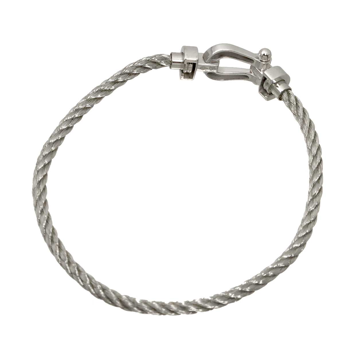 Force 10 MM Bracelet 18K WG 750 Steel size15