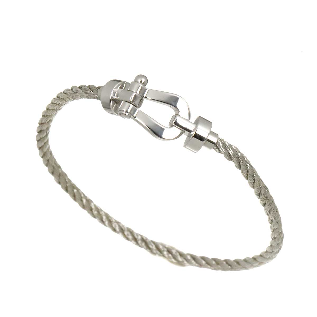 Force 10 MM Bracelet 18K WG 750 Steel size15