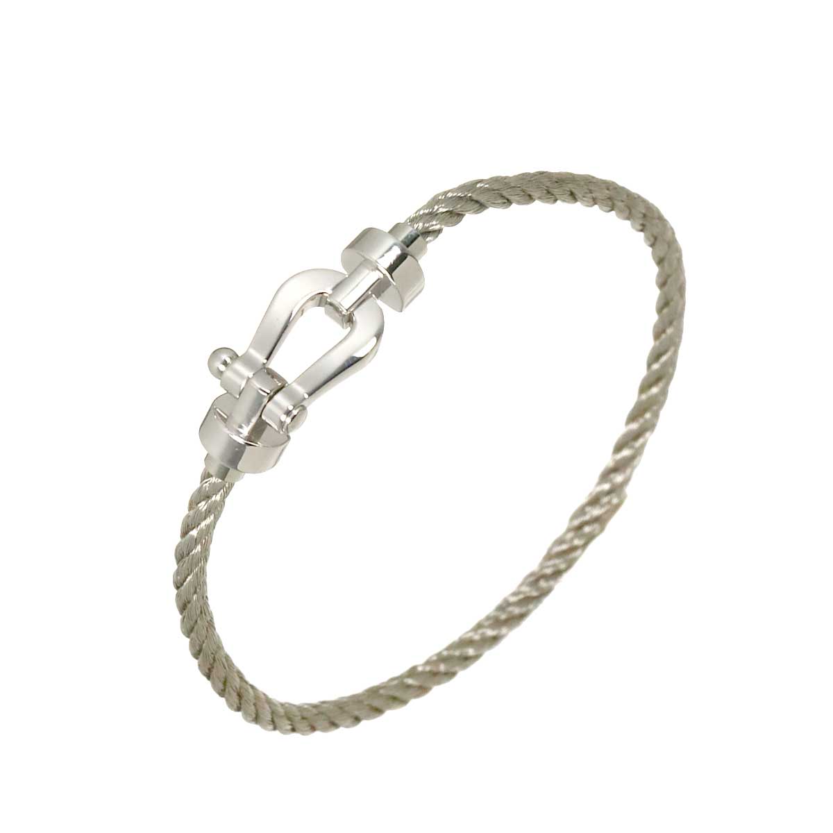 Force 10 MM Bracelet 18K WG 750 Steel size15