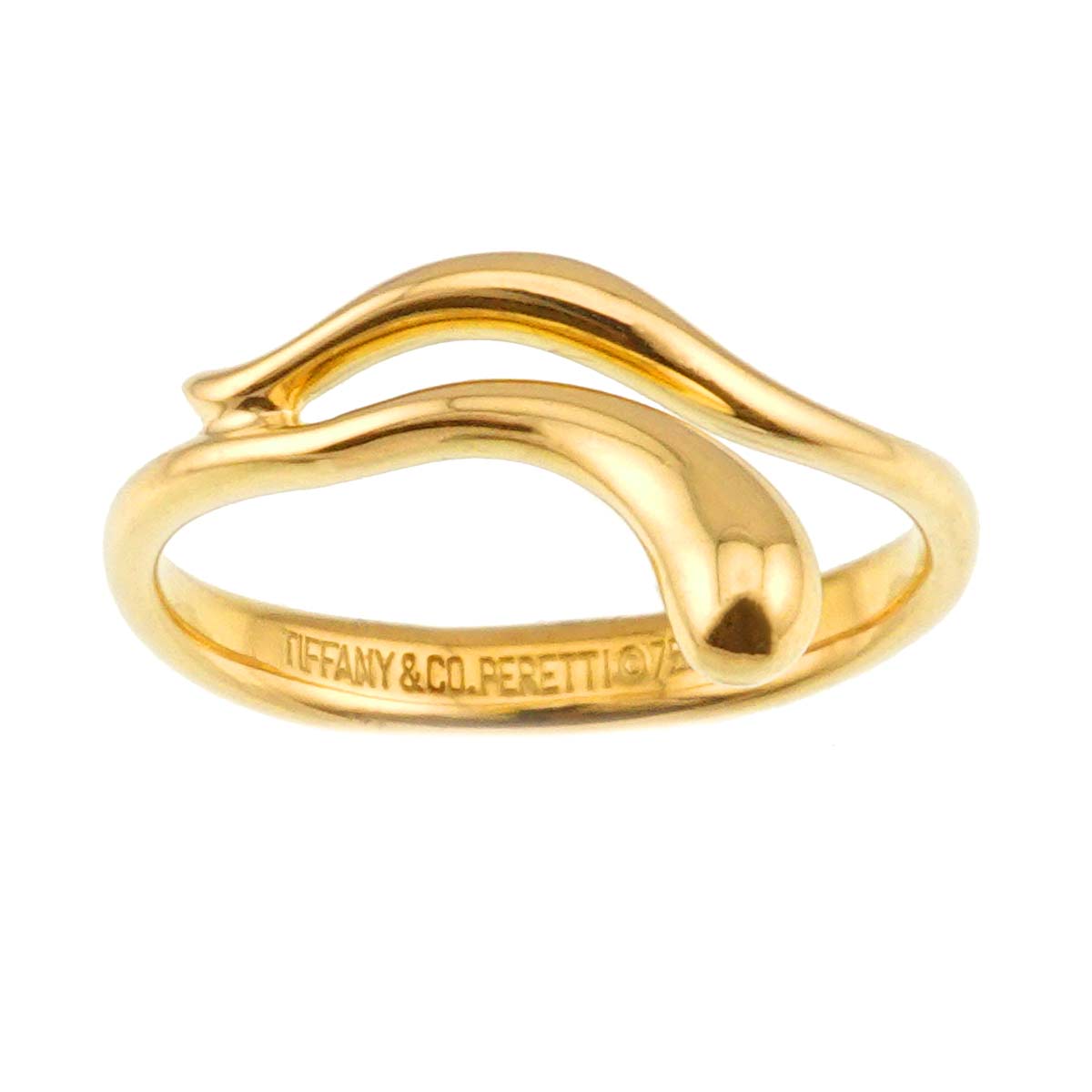 Freeform Ring 18K YG 750 Size5.25(US)