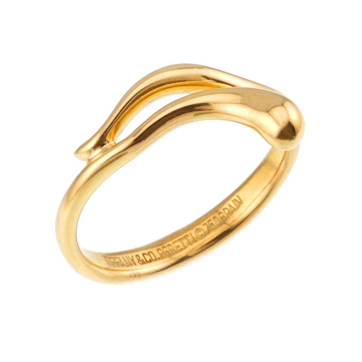 Freeform Ring 18K YG 750 Size5.25(US)