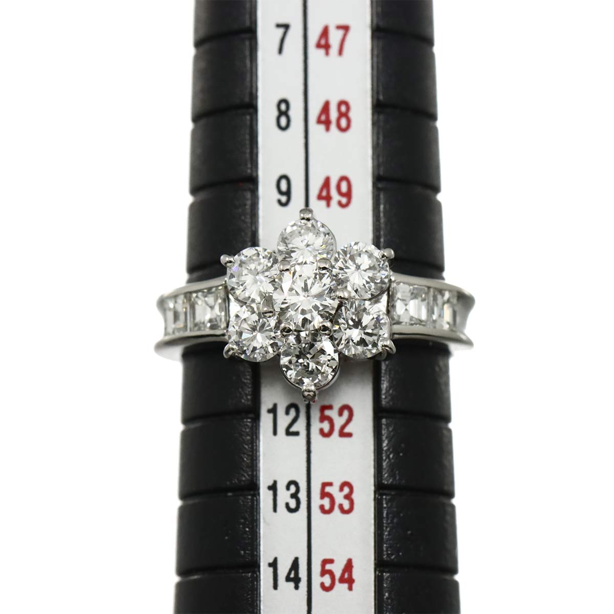 Diamond 1.55ct Ring Pt Platinum size5.25(US)