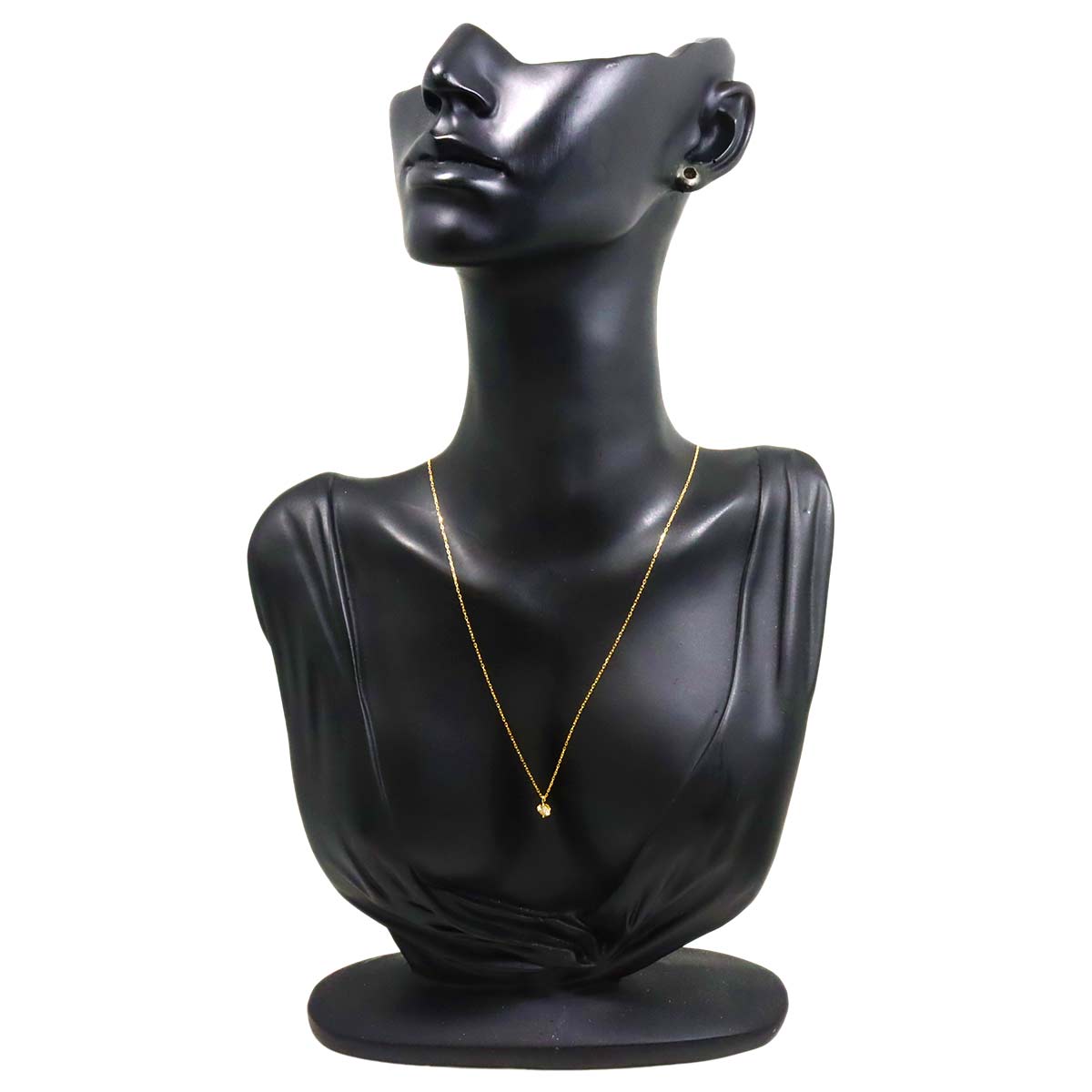 Diamond 0.15ct Necklace 18K YG Yellow Gold 750