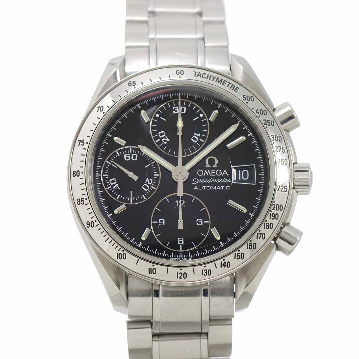 Speedmaster Date 3513.50 Chronograph Automatic Black Dial Mens