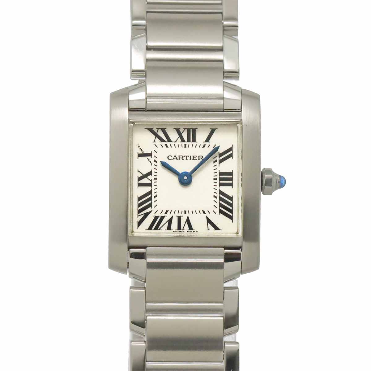 Tank Francaise SM W51008Q3 Quartz Cream Dial Ladies Watch