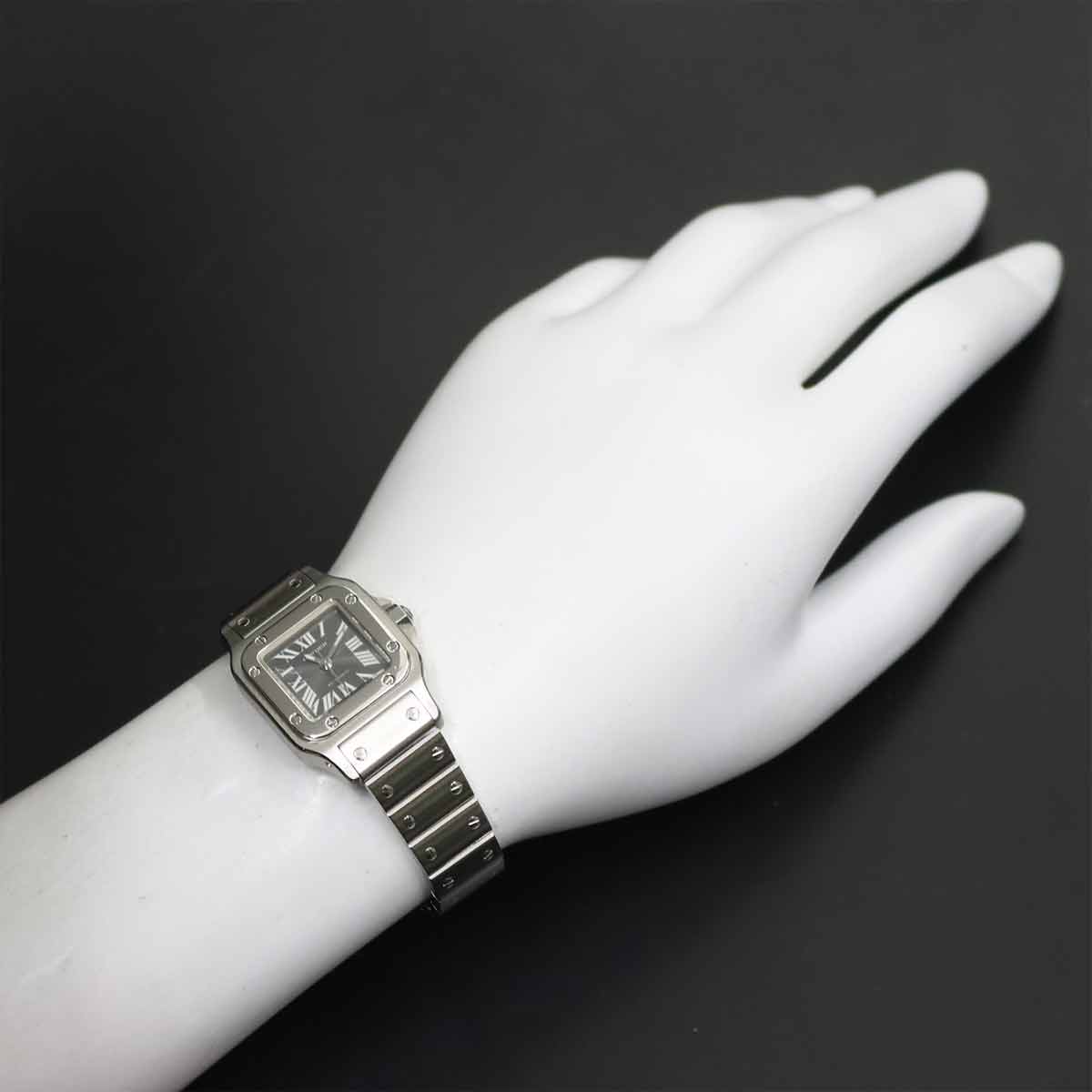 Santos Galbee SM W20066D6 Automatic Gray Dial Ladies Watch