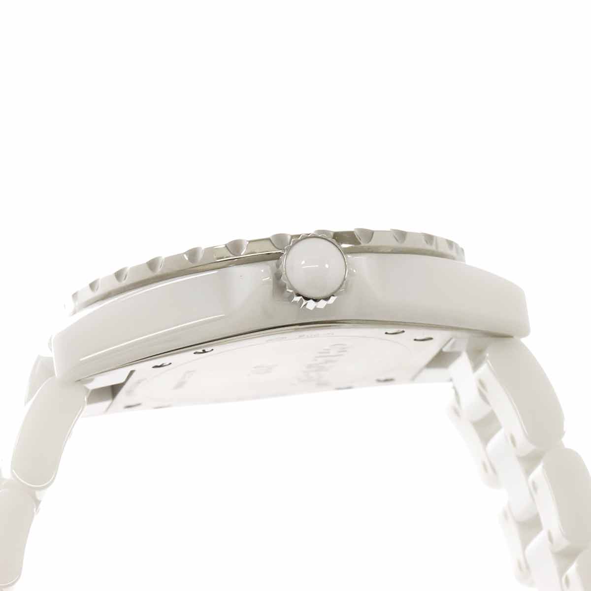 J12 38mm H1629 12P Diamond Automatic White Dial Mens Watch