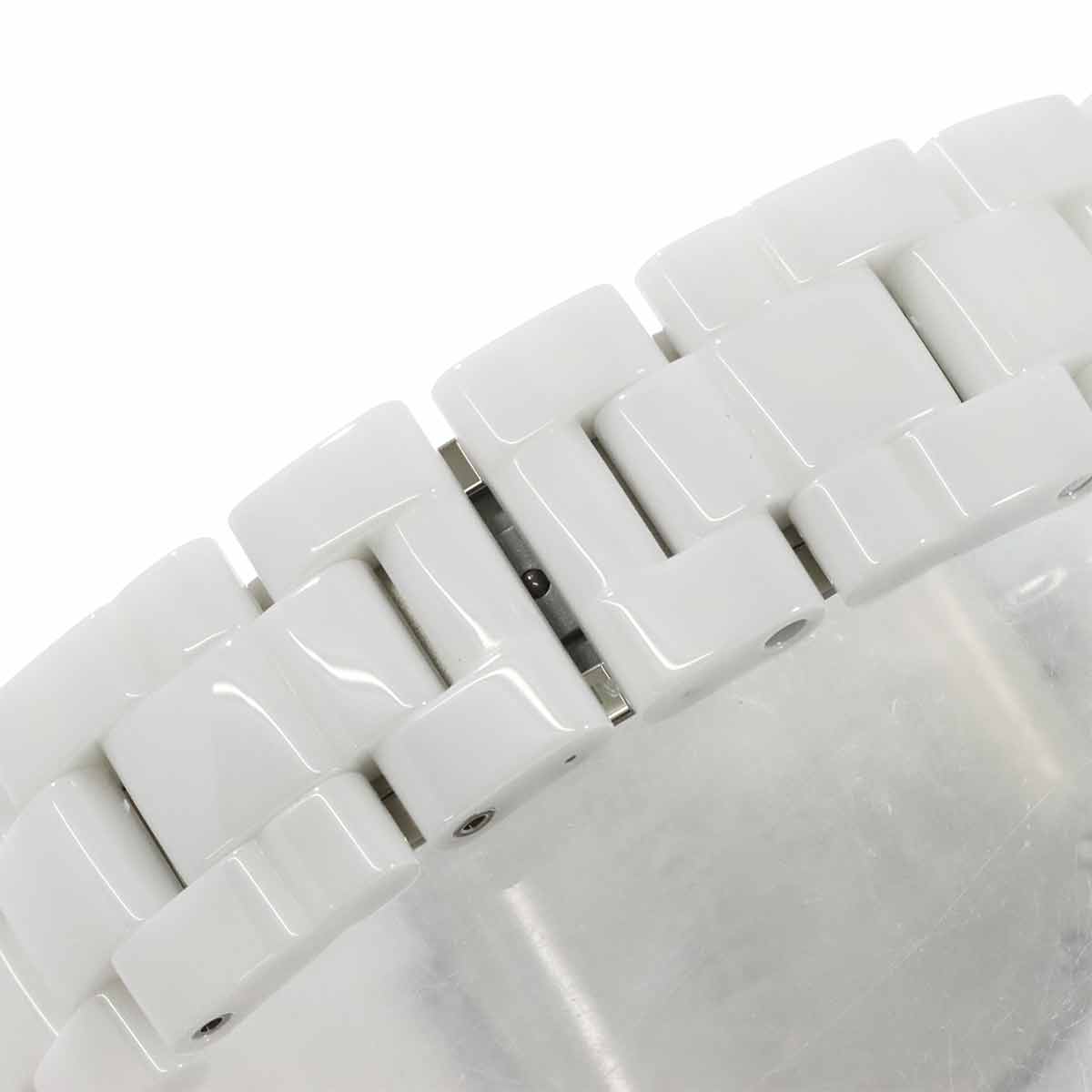 J12 38mm H1629 12P Diamond Automatic White Dial Mens Watch