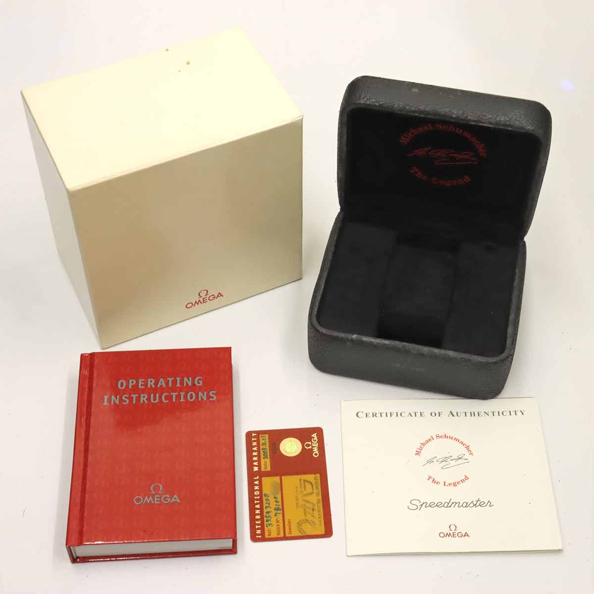 Speedmaster Michael Schumacher 3559 32 Automatic Mens Watch