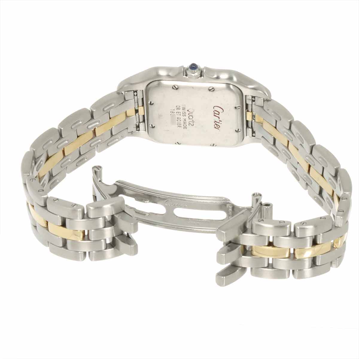 Panthere MM 1Row 83083241 YG Quartz Date Cream Dial Boys