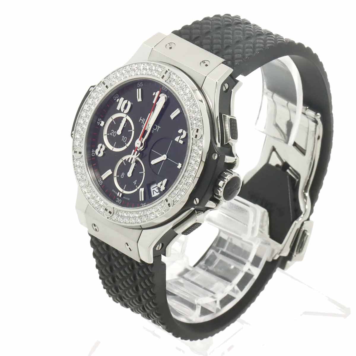 Big Bang Steel 341 SX 130 RX 114 Bezel Diamond Automatic Mens