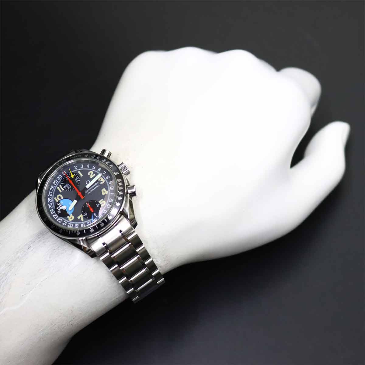 Speedmaster Mark40 3520 53 Automatic Gray Dial Mens Watch