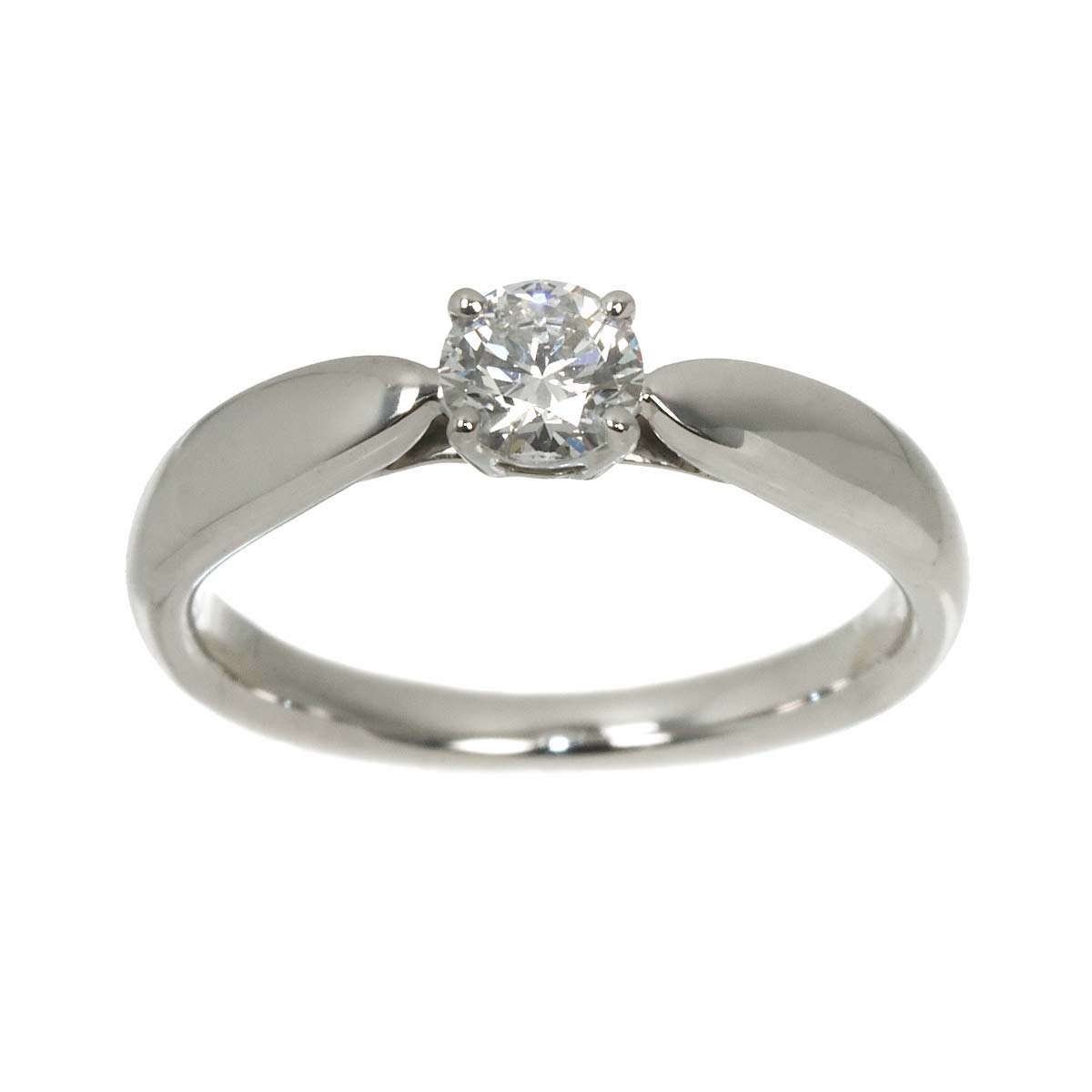 Harmony Diamond 0.25ct E/VS1/3EX Ring Pt Size3.25(US)