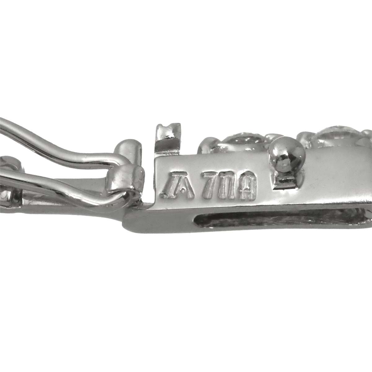 Diamond 1.25ct Bracelet 18K White Gold 750