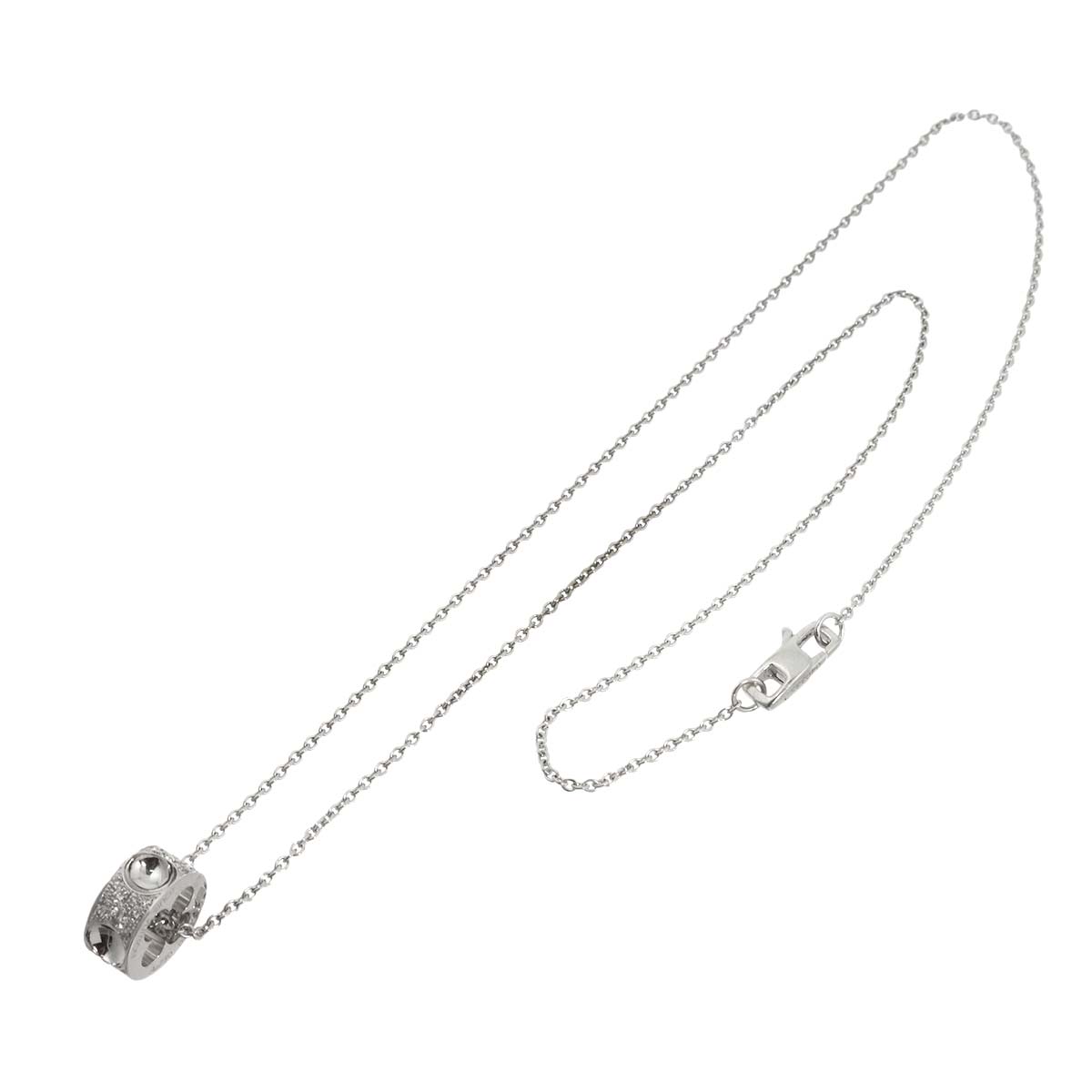 Pendentif Diamond Necklace 18K WG 750