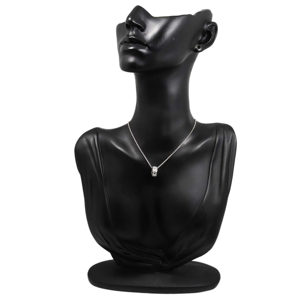 Pendentif Diamond Necklace 18K WG 750