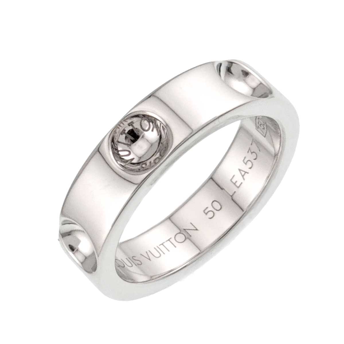 Petit Bague Empreinte Ring 18K WG 750 size50 5.25(US)