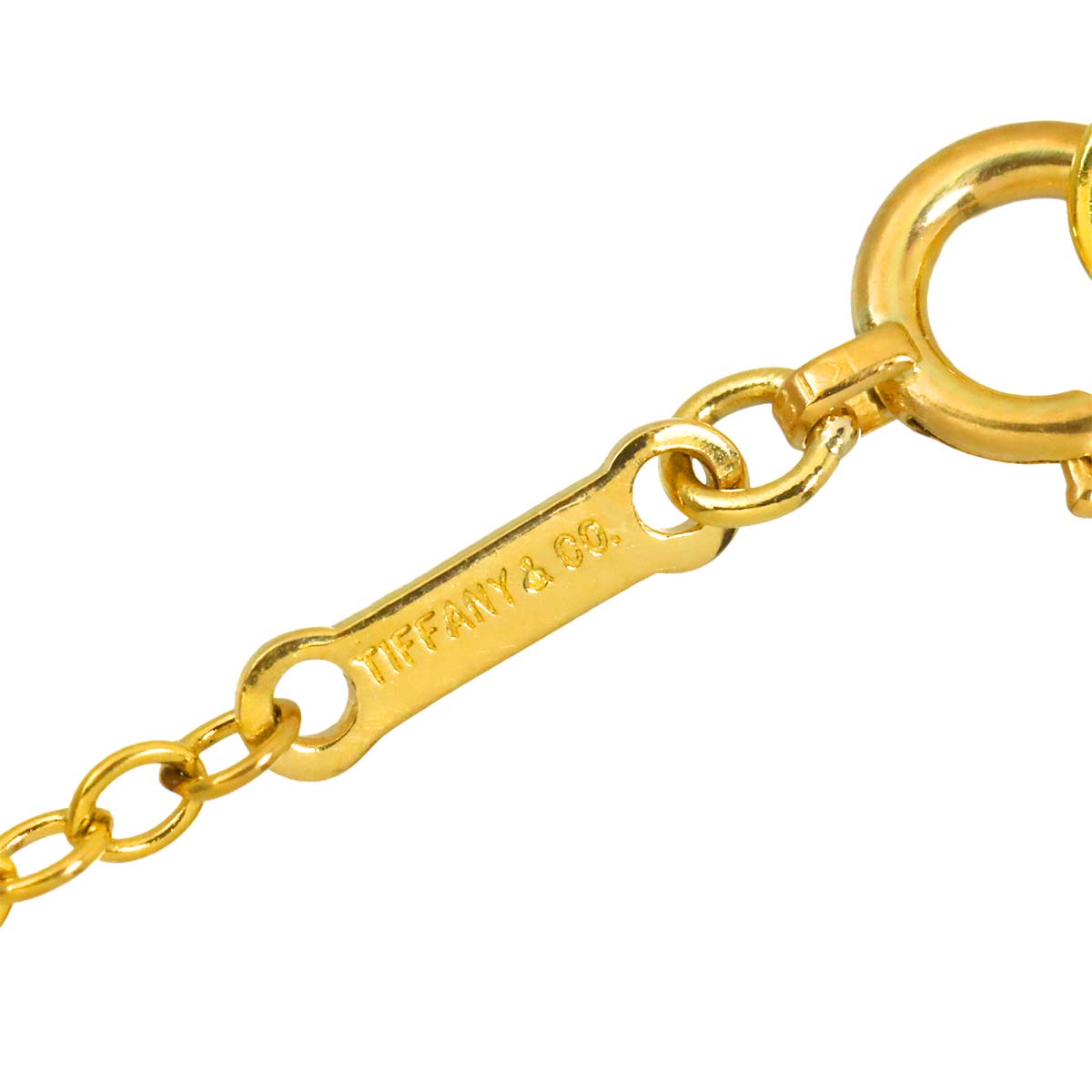 Double Loop Necklace 18K Yellow Gold 750