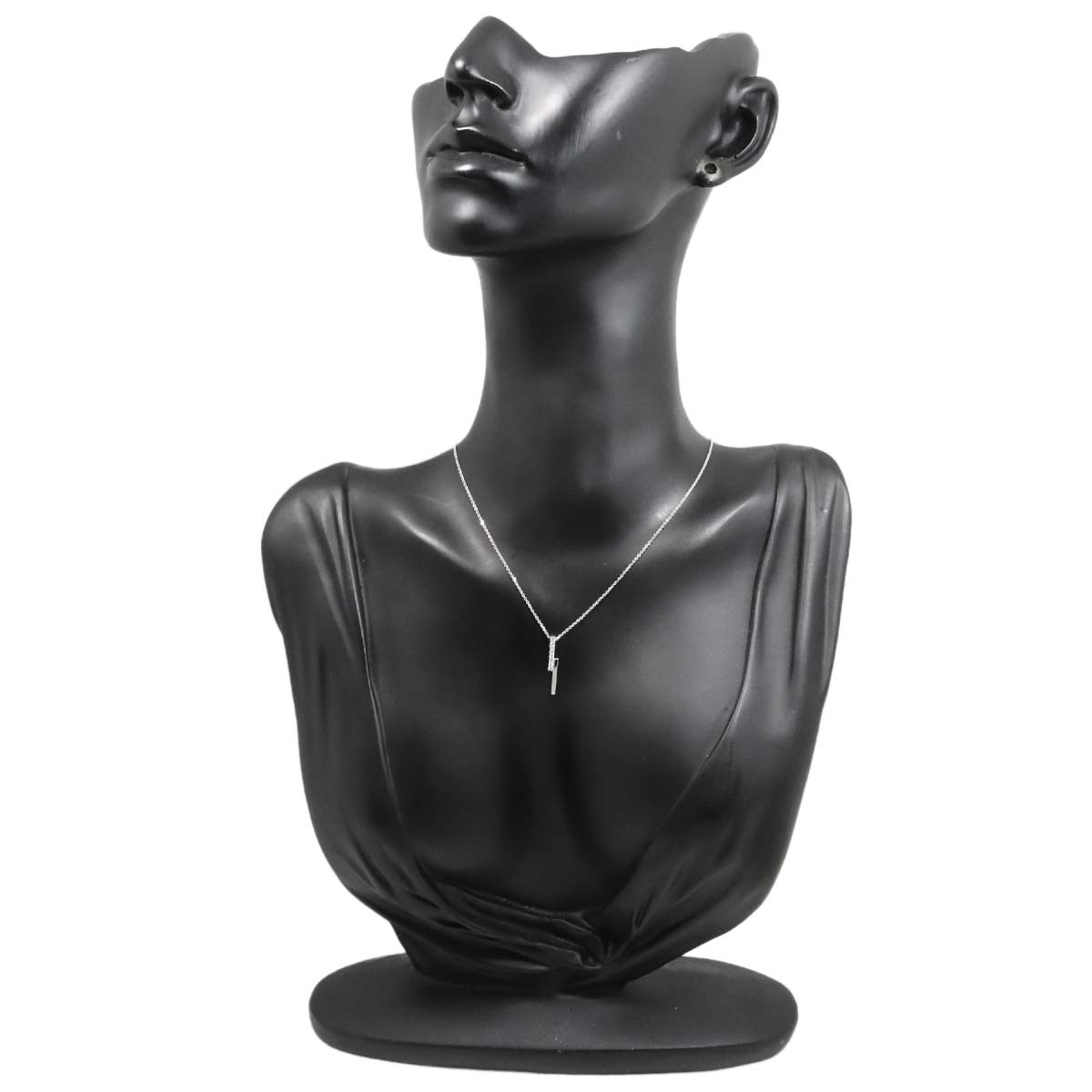Diamond Necklace 18K WG 750