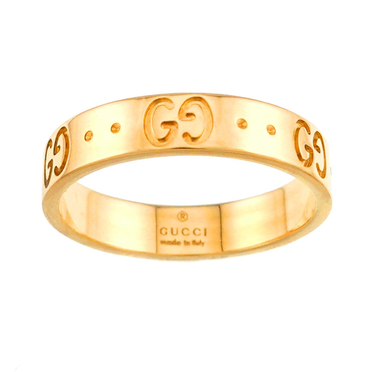 Icon Ring 18K Yellow Gold 750 Size13 6(US)